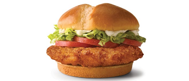 McDonald's will release three new chicken sandwiches on February 24th, including the premium chicken sandwiches pictured here.