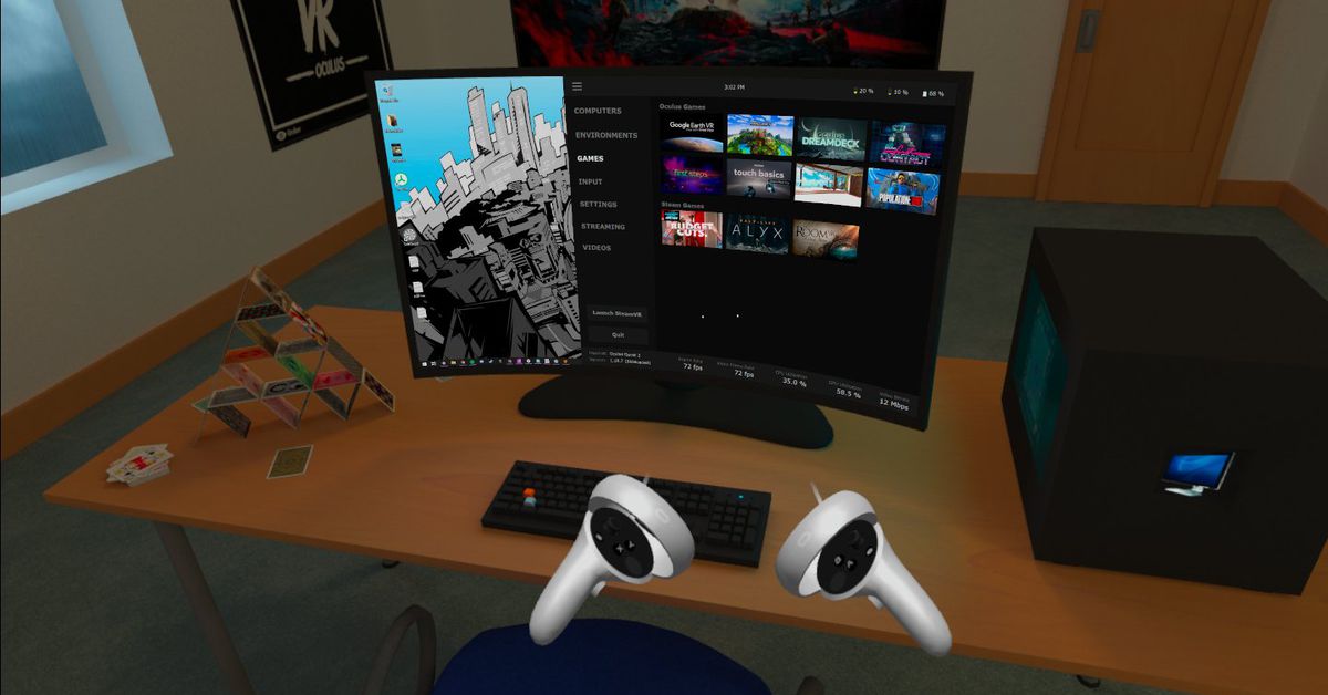 How to use Oculus Quest 2 to play any VR game on PC wirelessly
