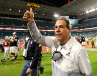 Alabama finished the first season in the final Amway Coaches Poll after winning the National Championship