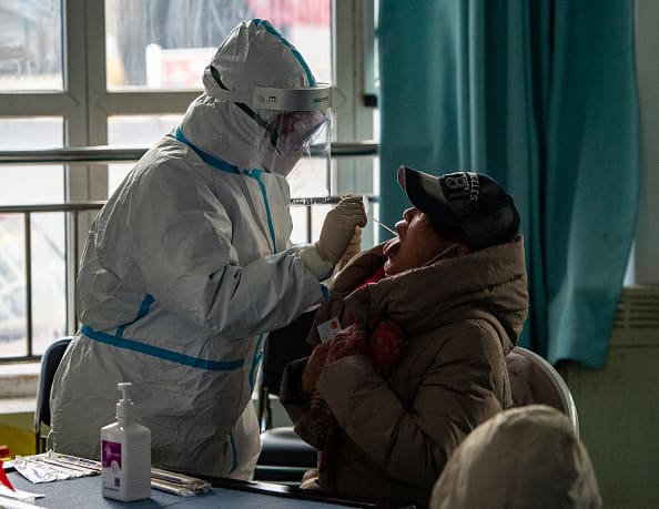 China has locked down part of a province outside of Beijing as coronavirus cases have risen