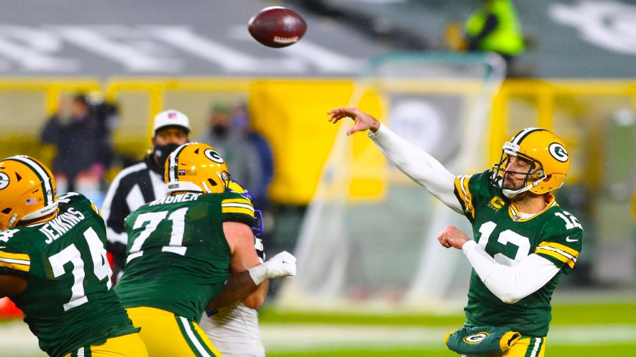 Green Bay Packers host the NFC Championship game after beating the Los Angeles Rams