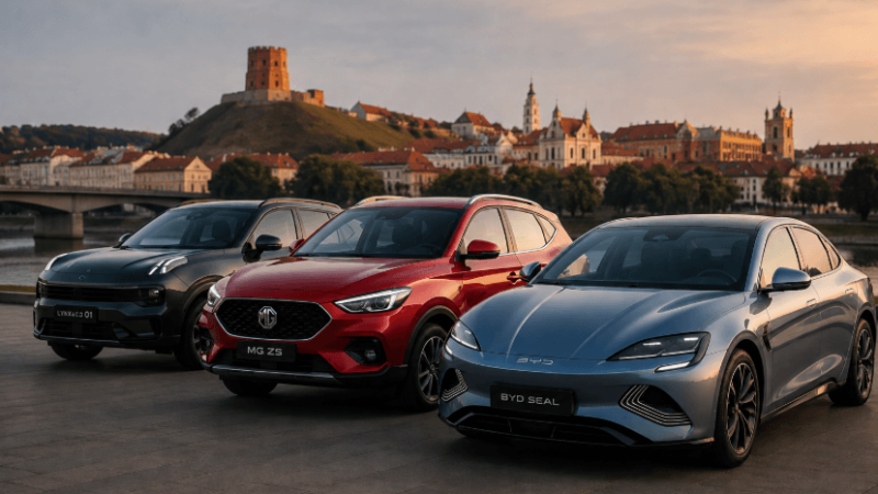 Kinijos automobilių gamintojai veržiasi į Lietuvos rinką: egzotika tampa rimta konkurencija